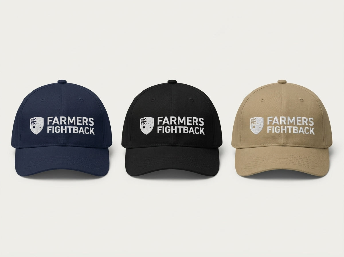 Farmers Fightback embroidered cap