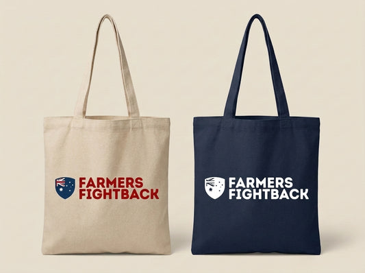 Farmers Fightback tote bag