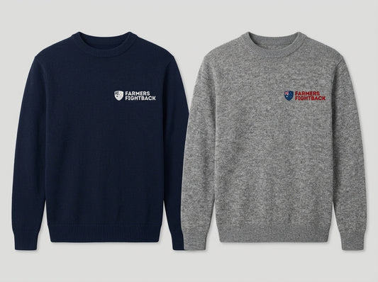 Farmers Fightback knit jumper